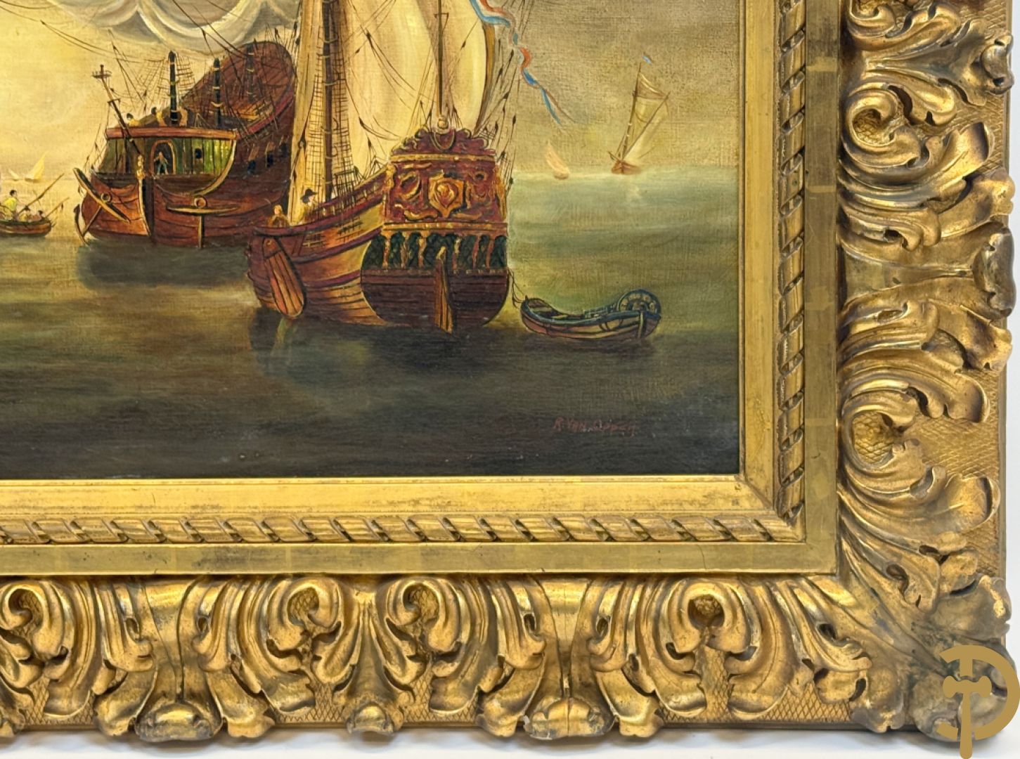 VAN OPPEM R. getekend 