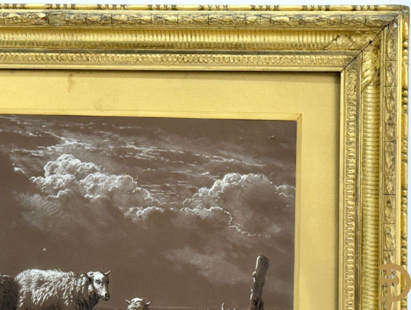 VERBOECKHOVEN Eugène getekend f.1877 