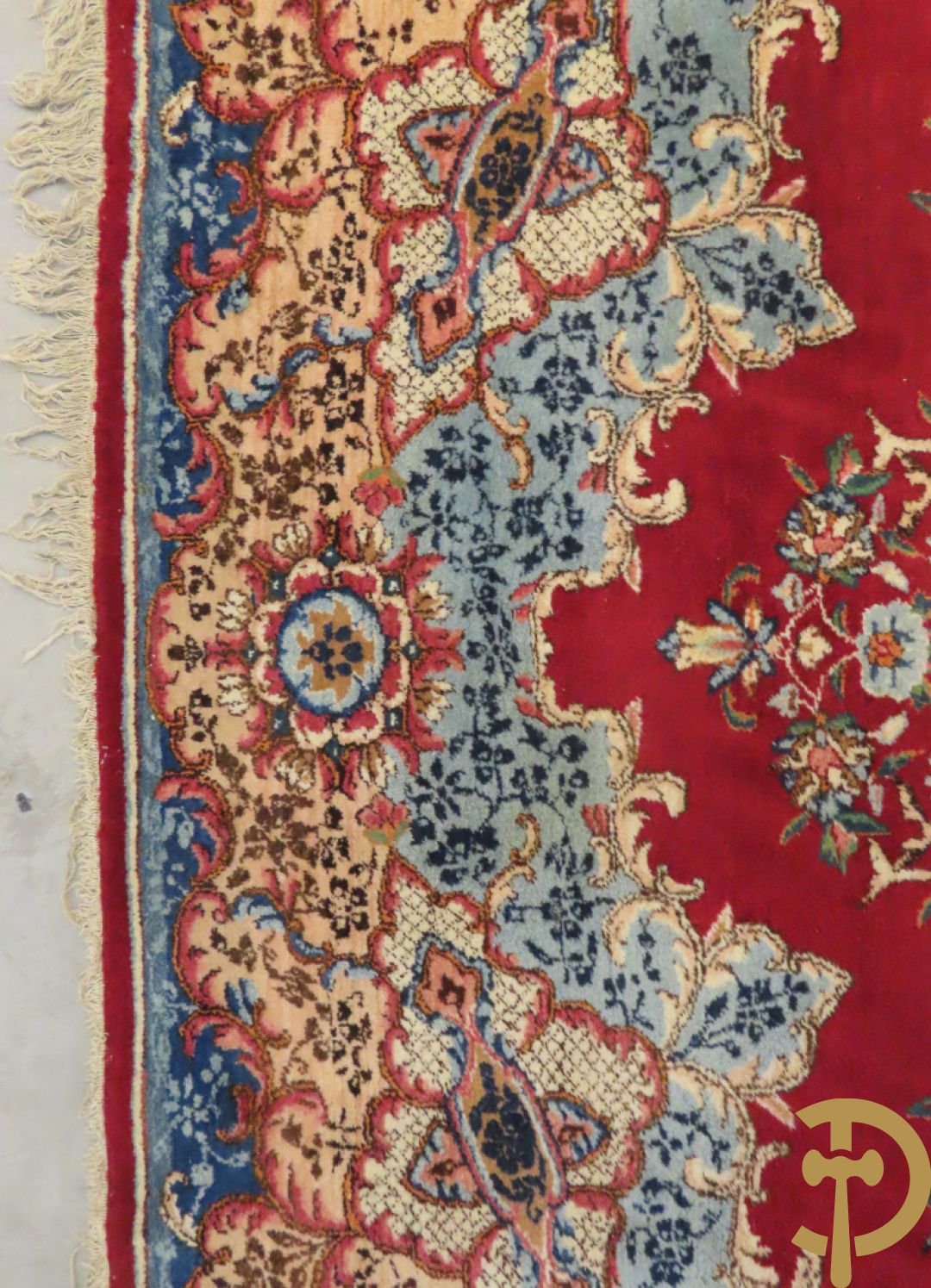 Oosters handgeknoopt tapijt Kirman Royal