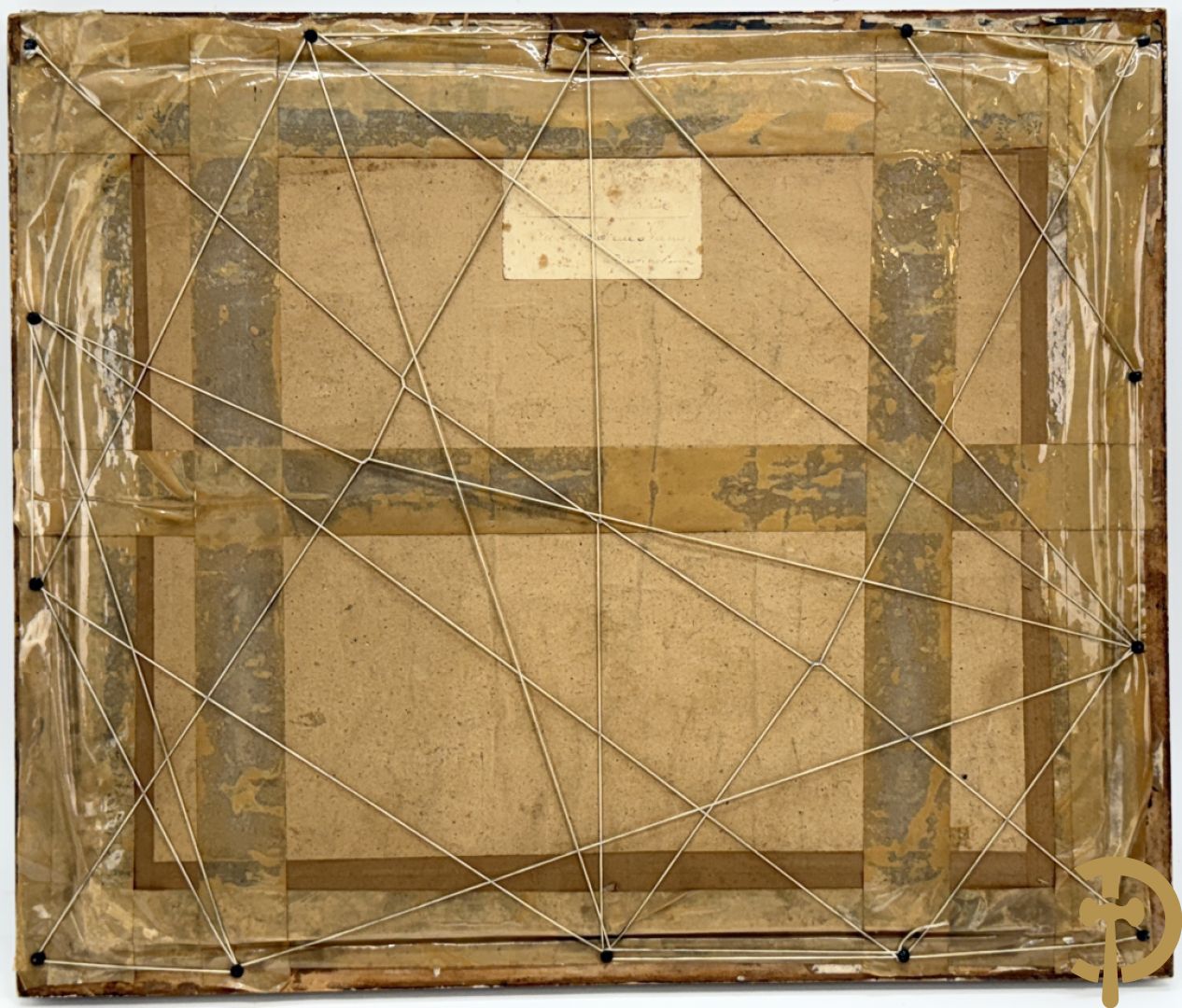 VAN HOLST G. getekend 