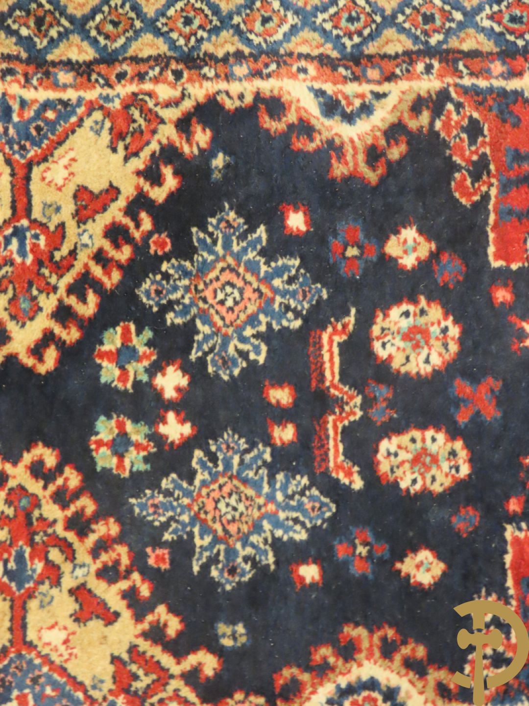 Oosterse handgeknoopte loper