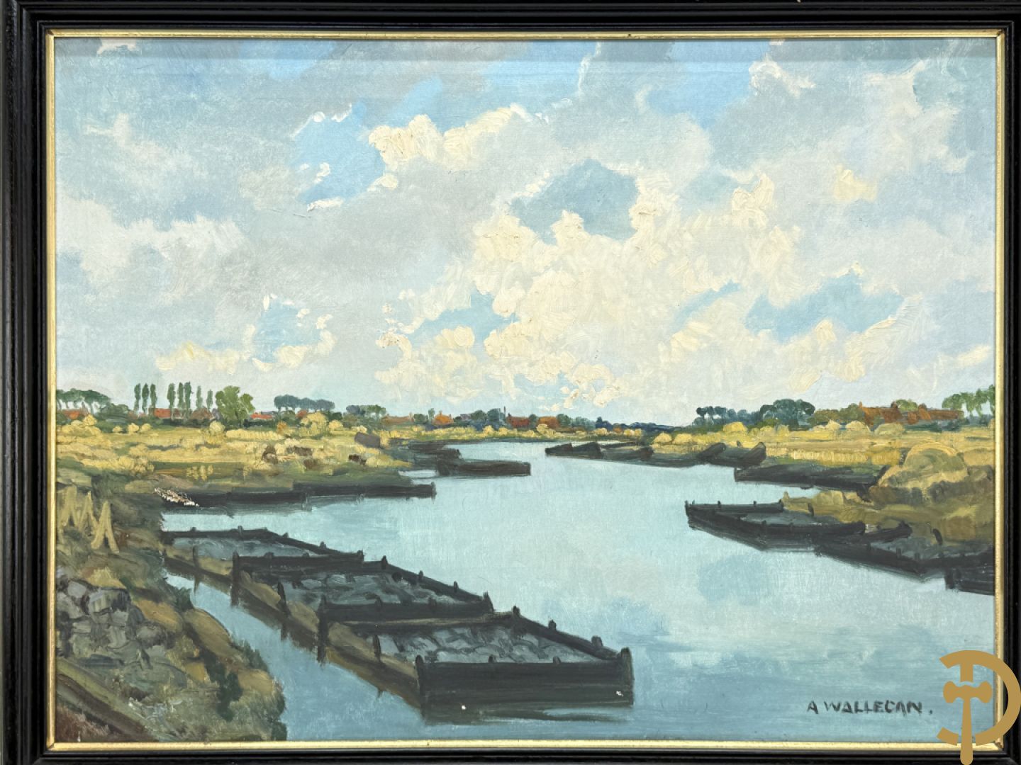 WALLECAN A. (Alfred) getekend 