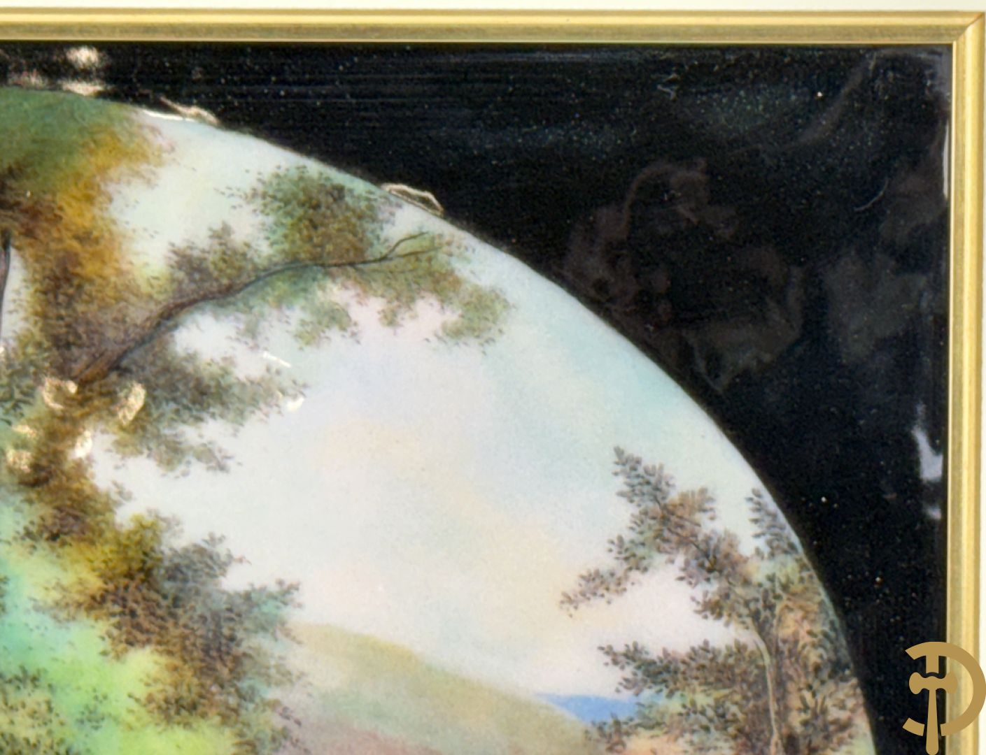 GRAFEUIL A. getekend Emaux de Limoges 