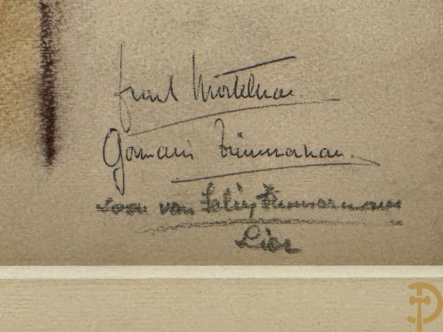 MORTELMANS Frank getekend Lier