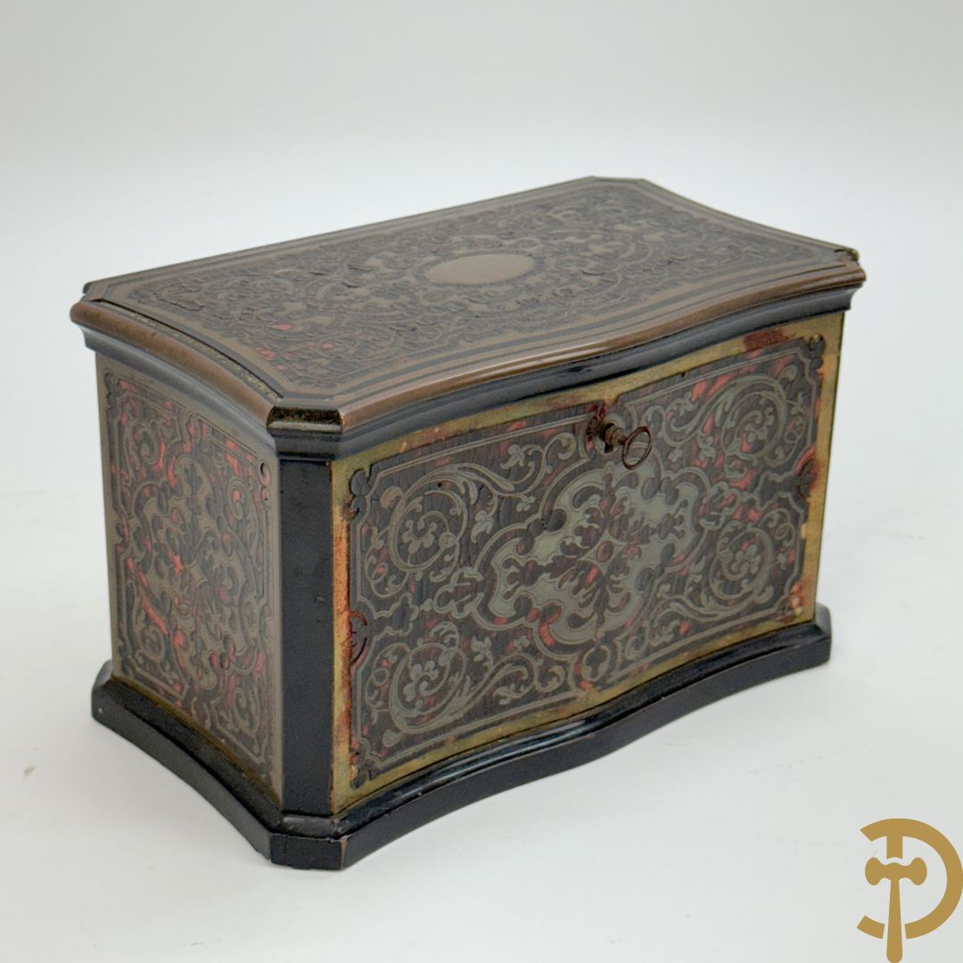 Theebox in Boulletechniek, 19e