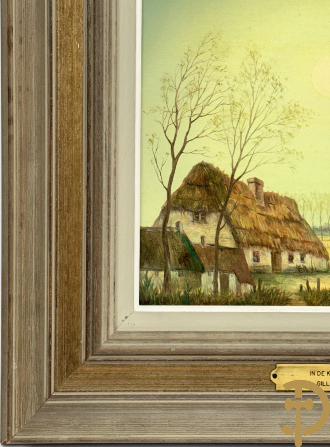 GILLIS Leopold van (G.L. gemonogrammeerd) 1975 gedateerd achteraan 