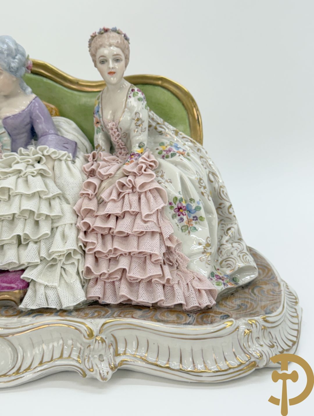 Italiaanse porseleinen groep 