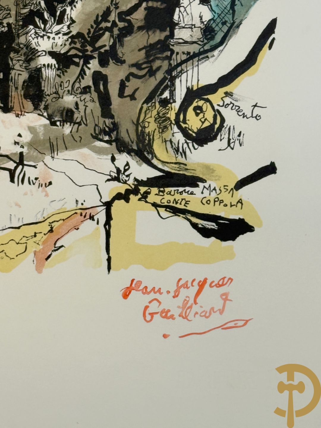 GAILLIARD Jean Jacques getekend 