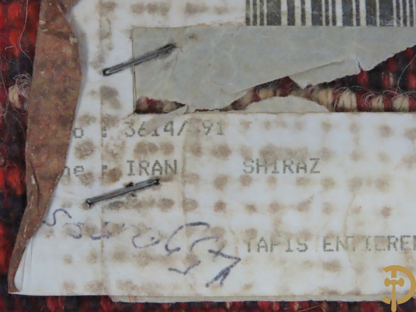 Oosters handgeknoopt tapijt Shiraz