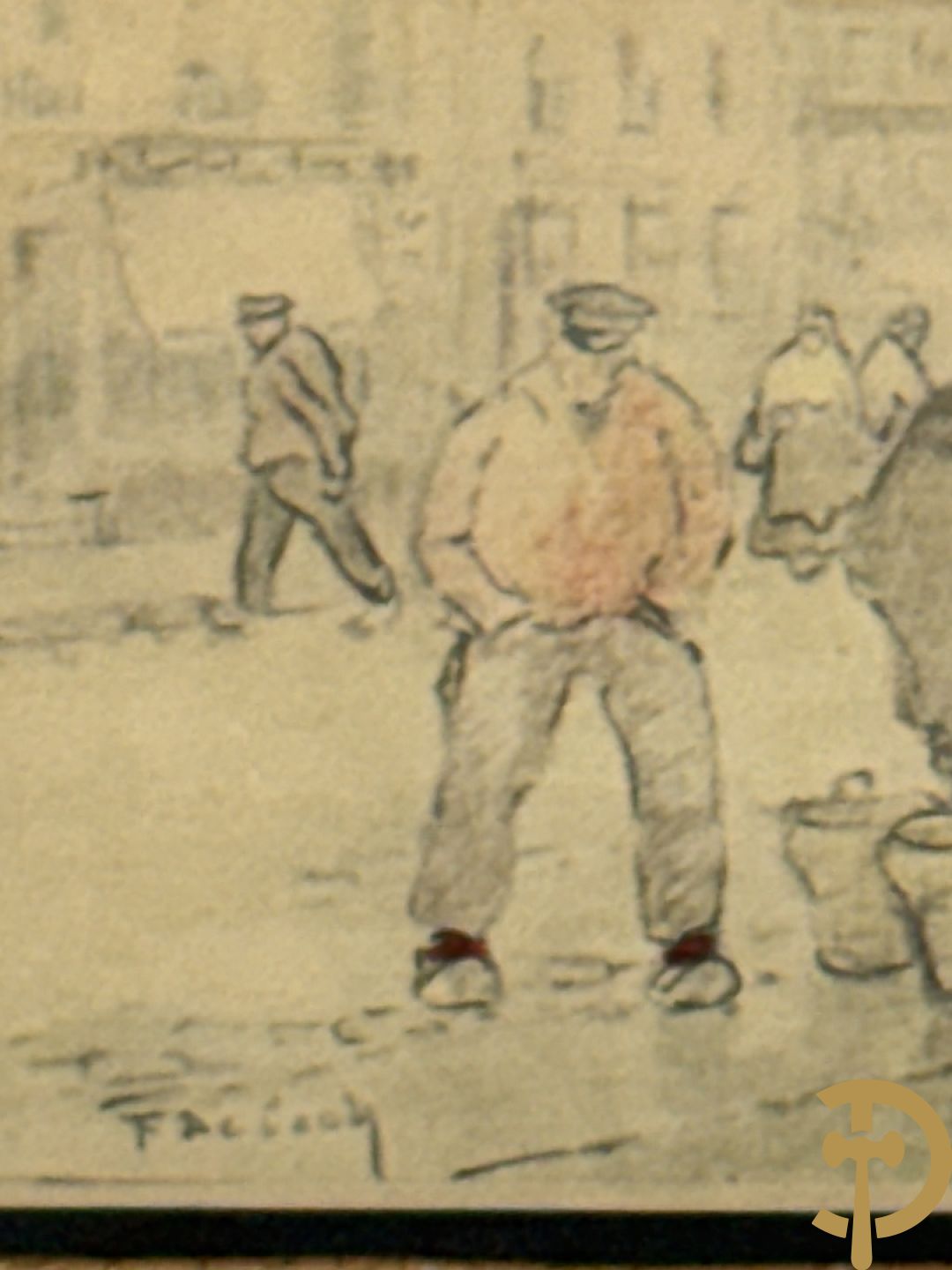 DE COCK F. getekend (Frans) 