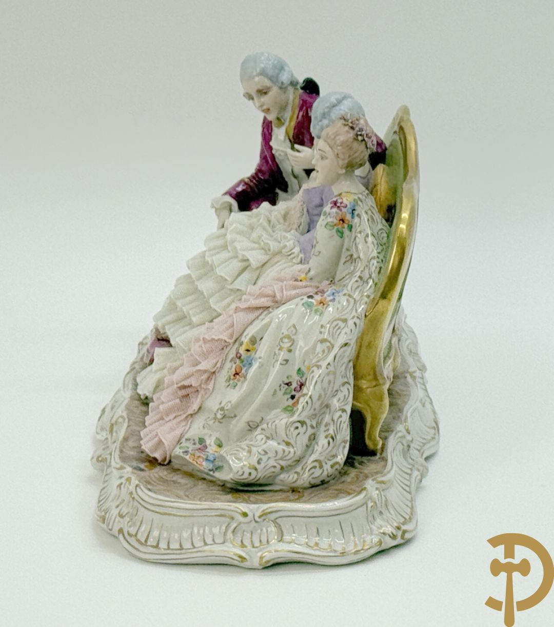 Italiaanse porseleinen groep 