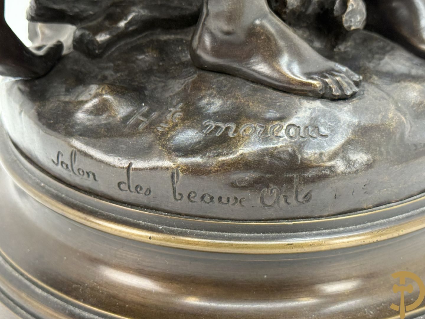 MOREAU Hte. getekend 