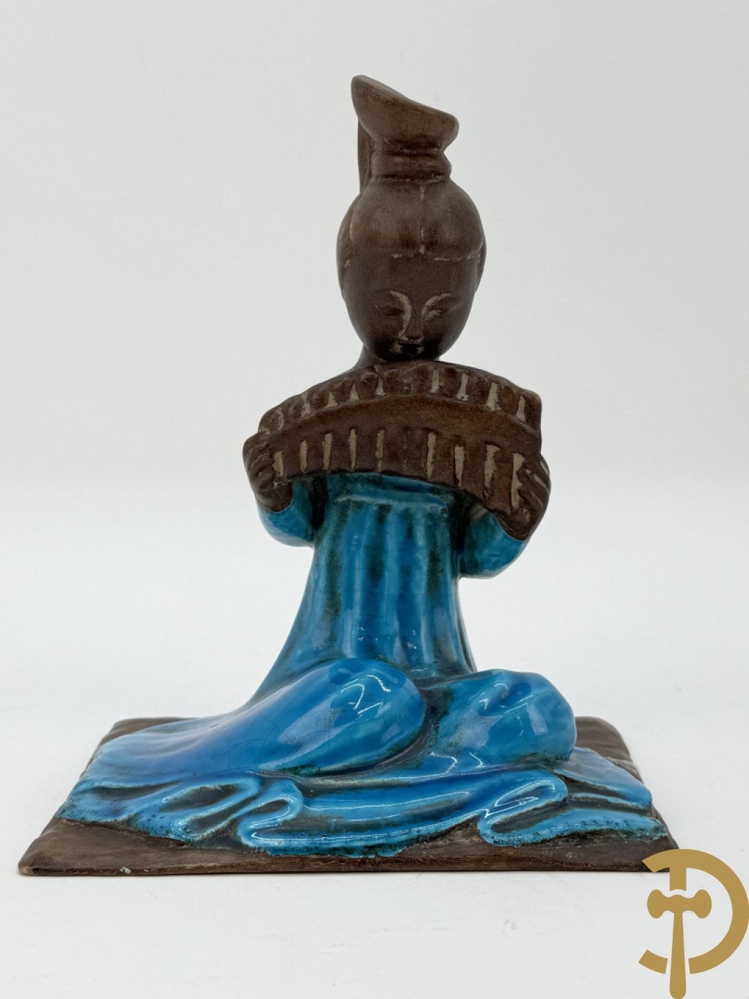 Vier beeldjes met Chinoiseriedecor