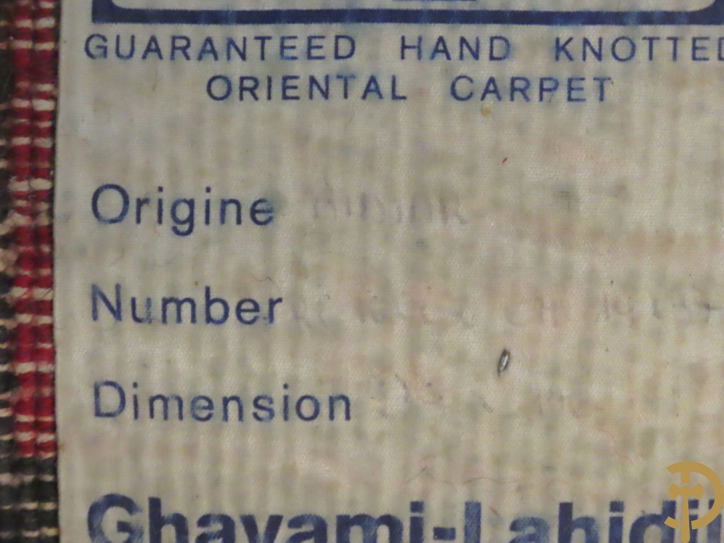 Oosters handgeknoopt tapijt Bidjar met centraal medaillon en bloemendecor