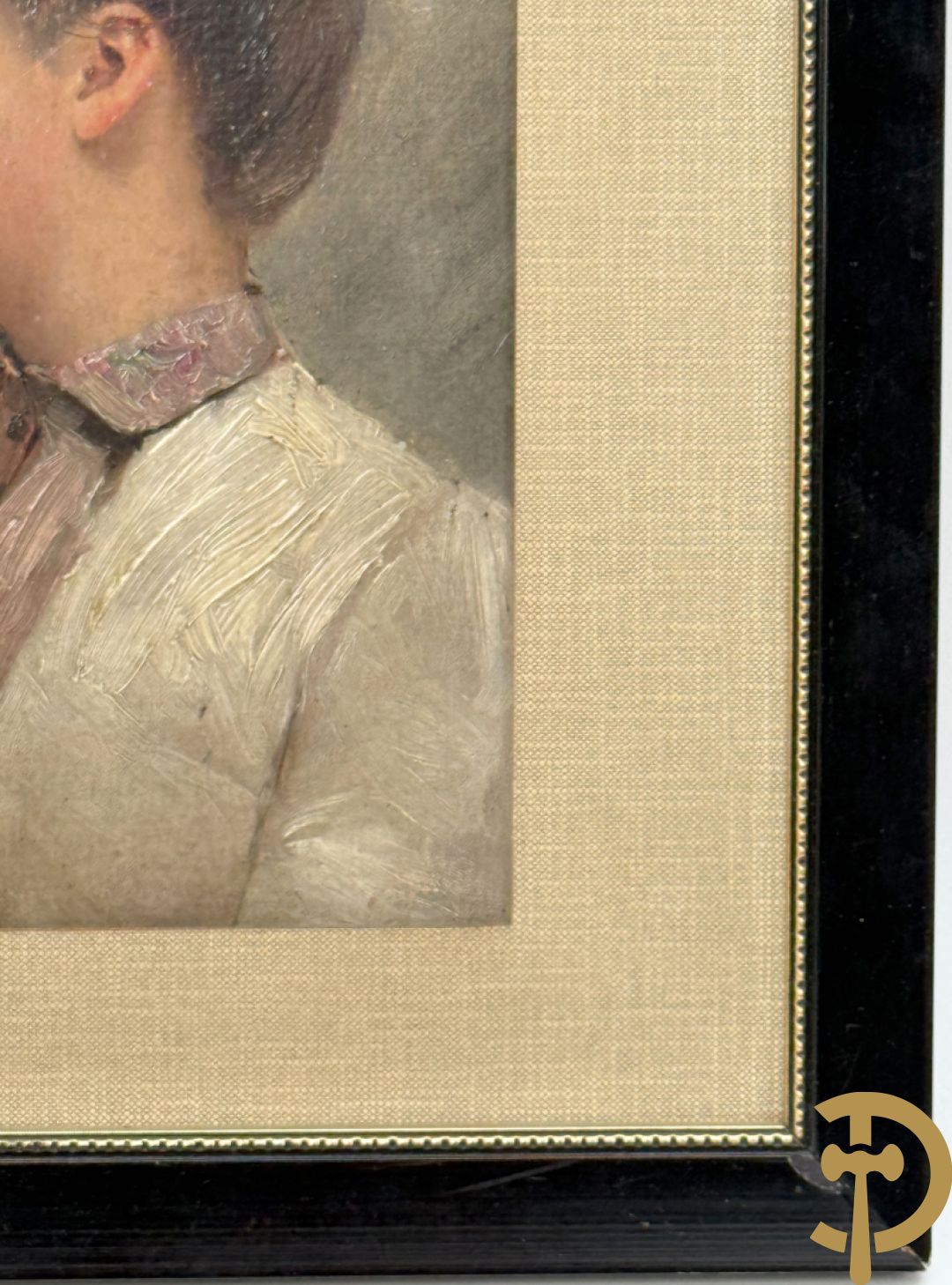 VAN DEN BOSCH Georges getekend links boven 