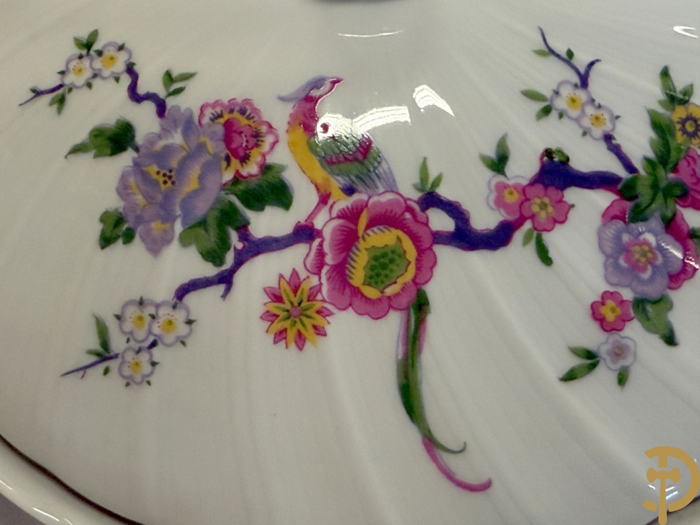 Porseleinen eet- (12-delig) en koffieservies (24- delig), Bernard Aud Limoges + porseleinen koffieservies, Haviland Limoges