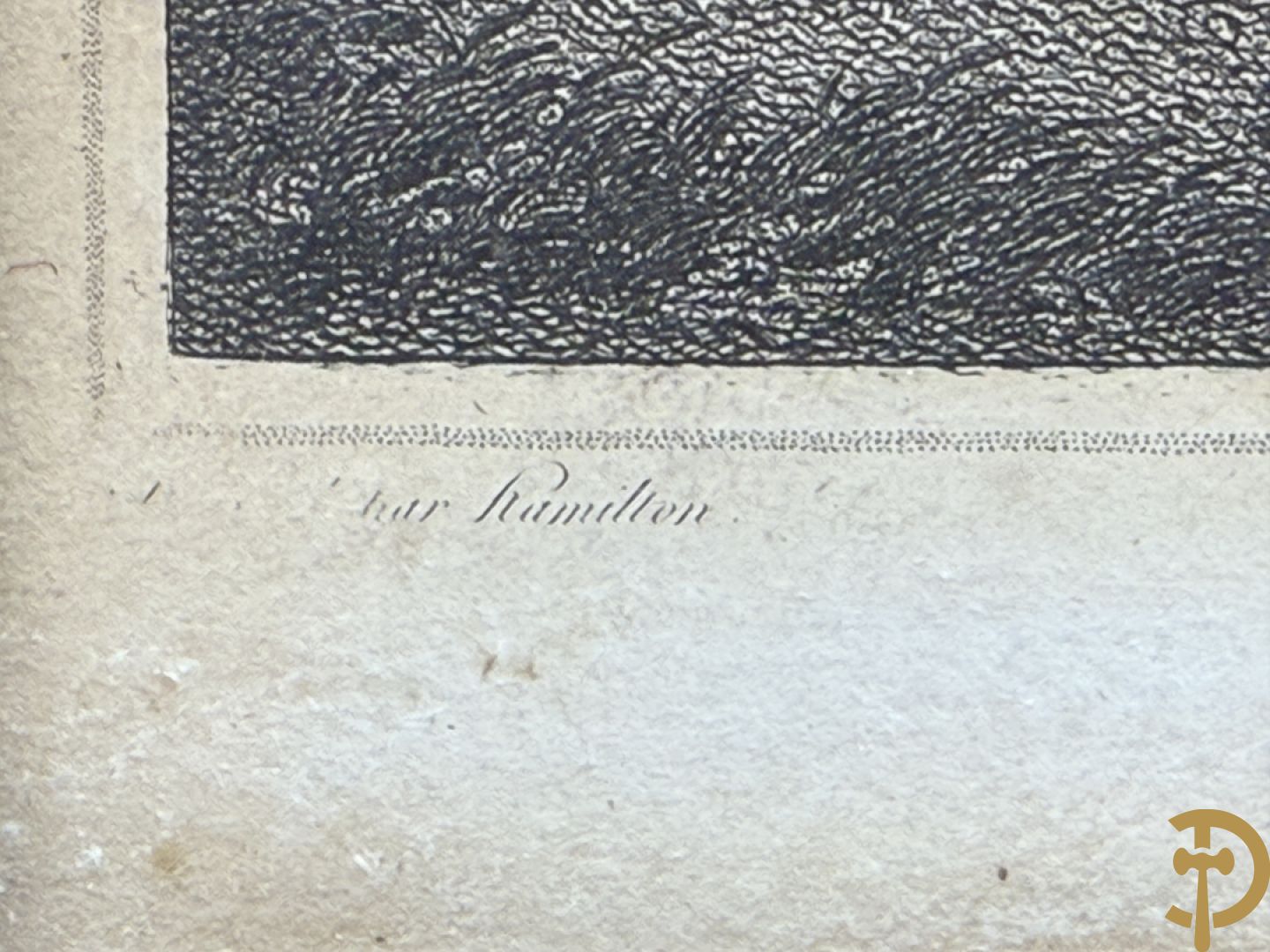 Zes oude gravures met kinderthema