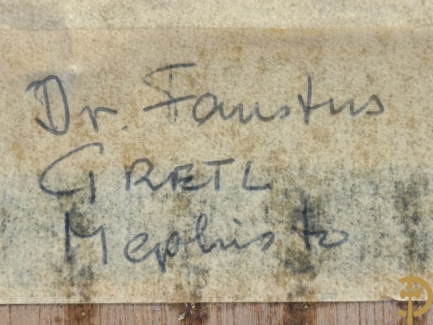 MORSINK H. getekend en 6/