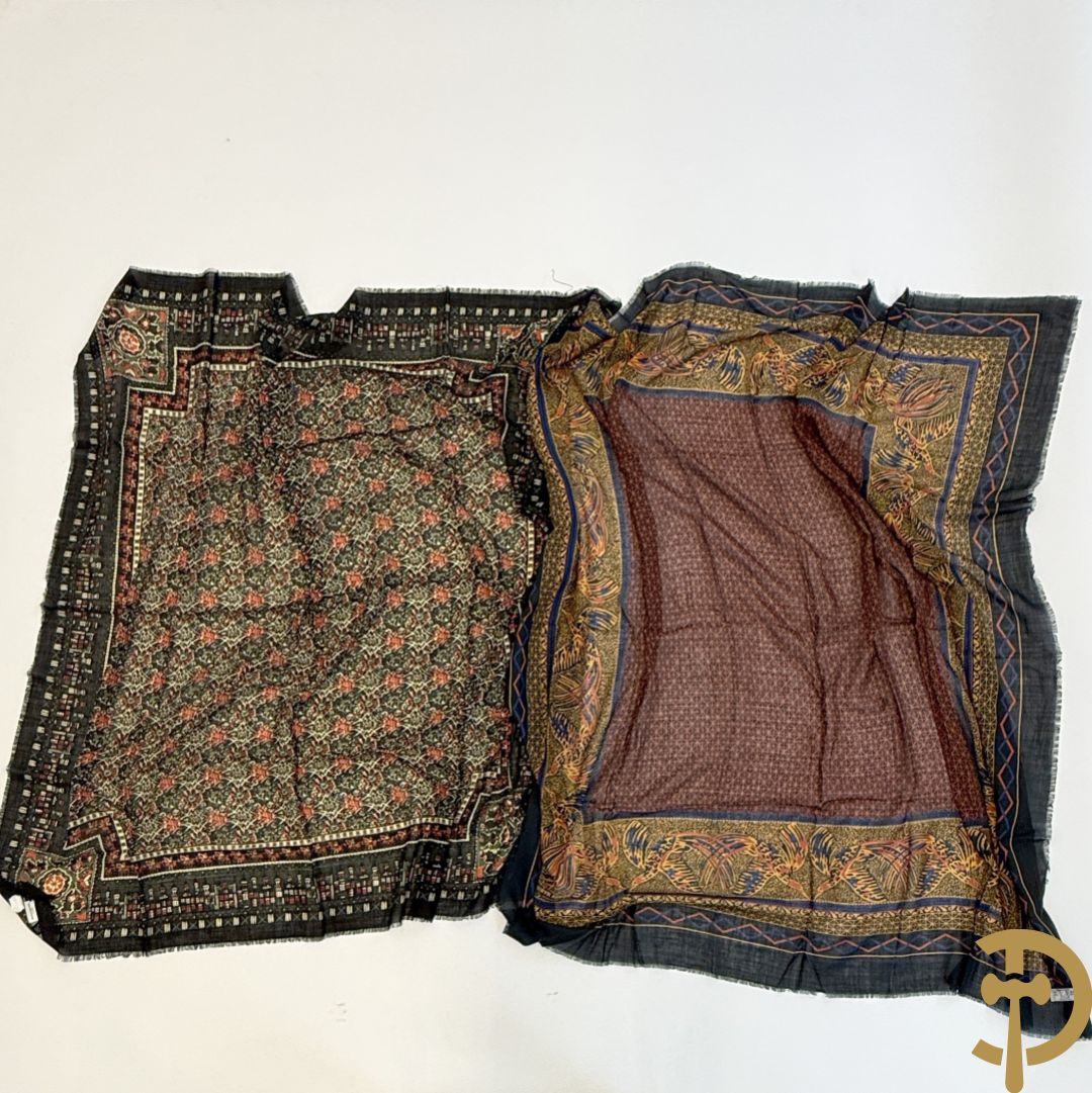 Twee foulards Sonia Rykiel (nooit gedragen komt uit winkel restant)