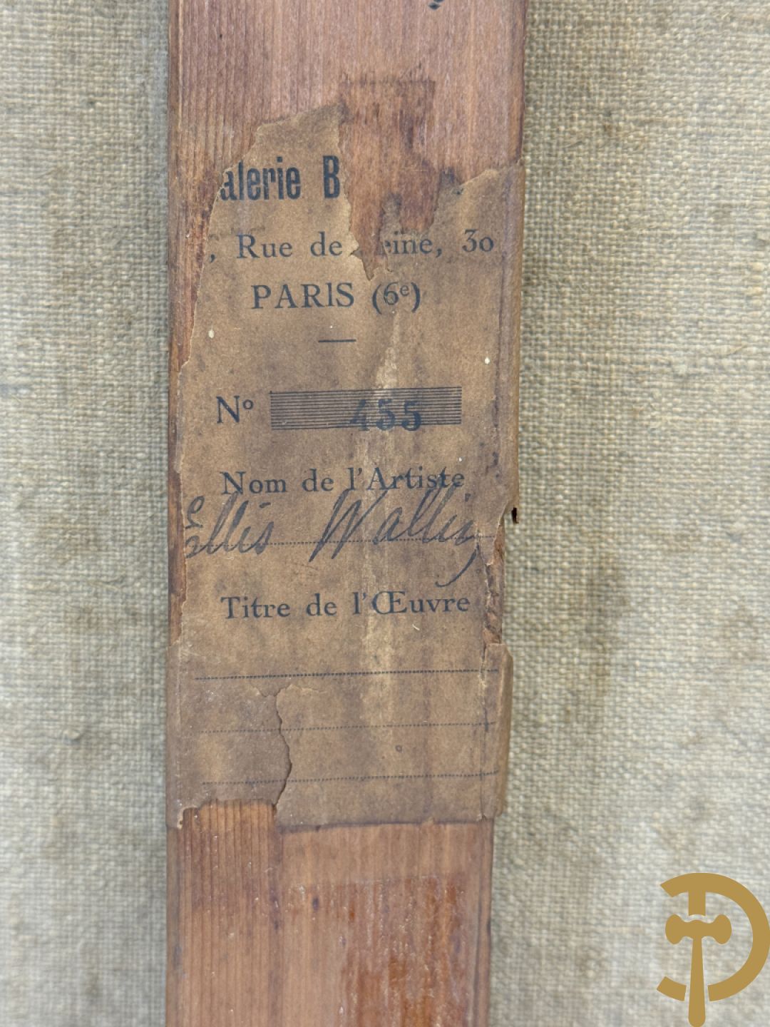 WALLIN Ellis getekend 