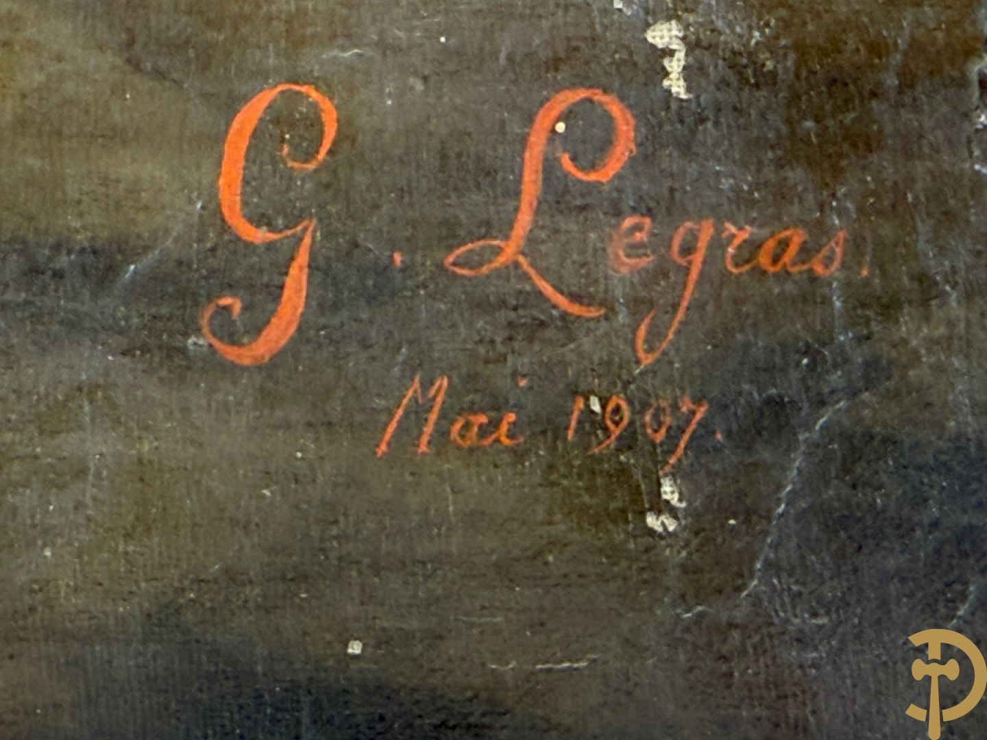 LEGRAS G. Mai 1907 getekend 