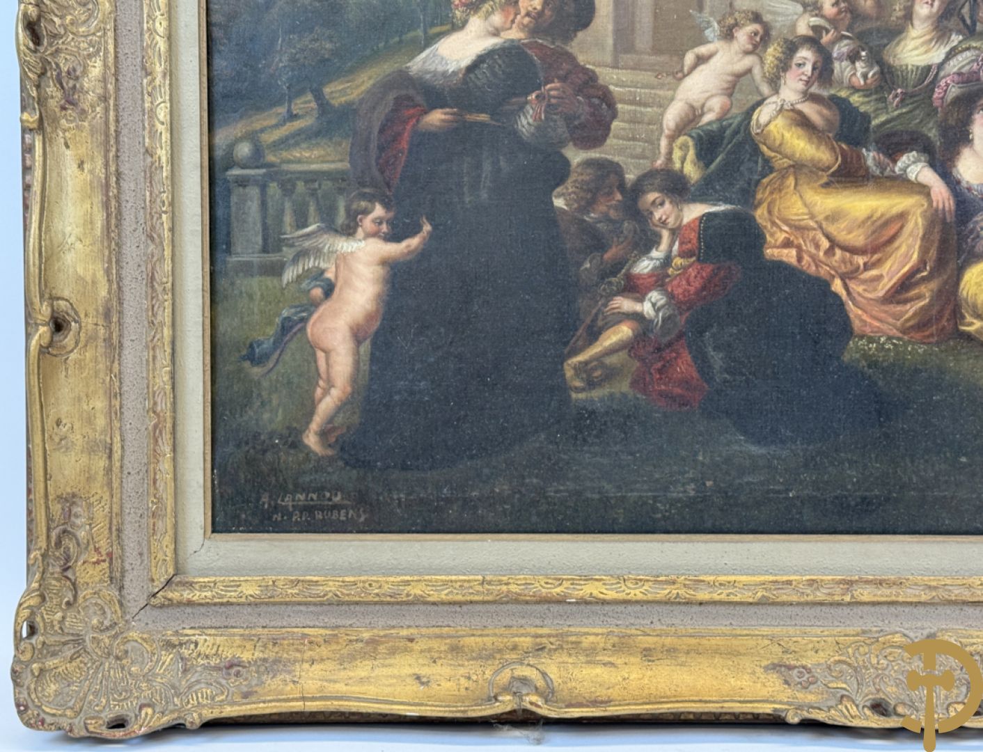 MANNOO A. getekend, naar P.P. Rubens 