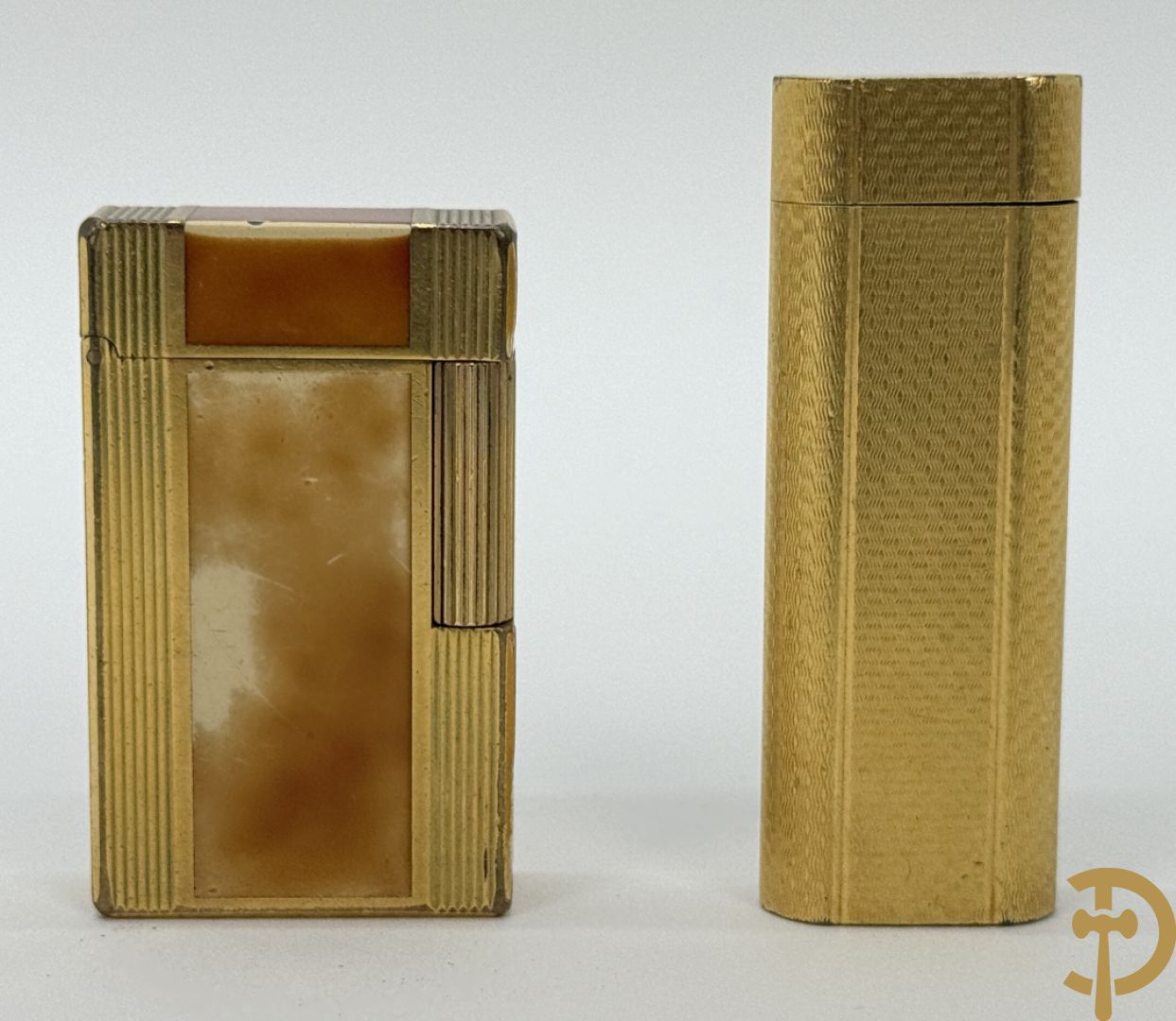 Dupont aansteker Lac de Chine + Cartier aansteker