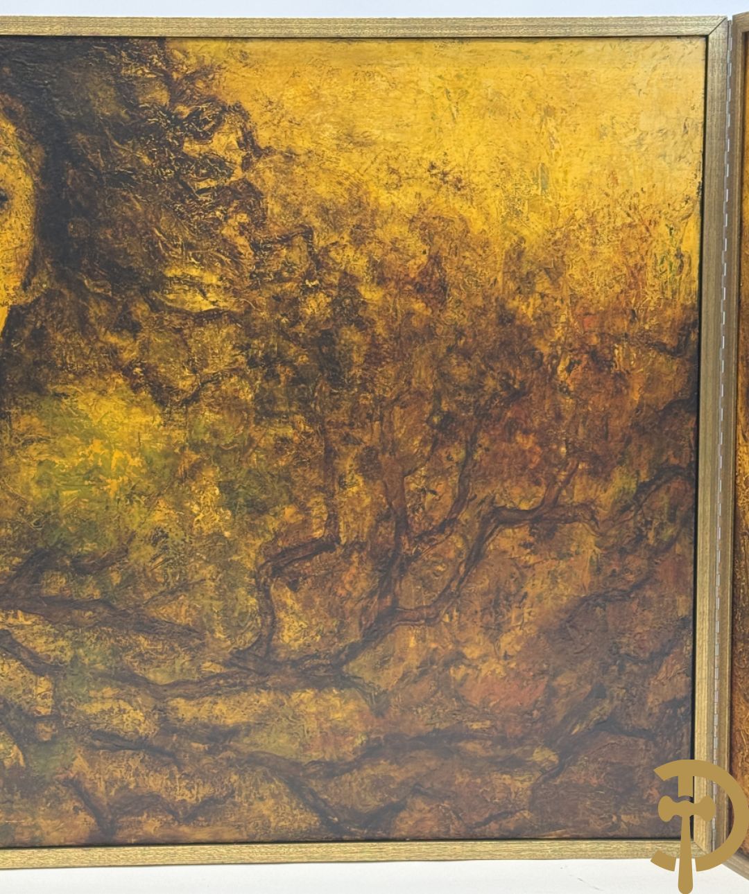 GRABA getekend - Triptiek : Binnenkant 