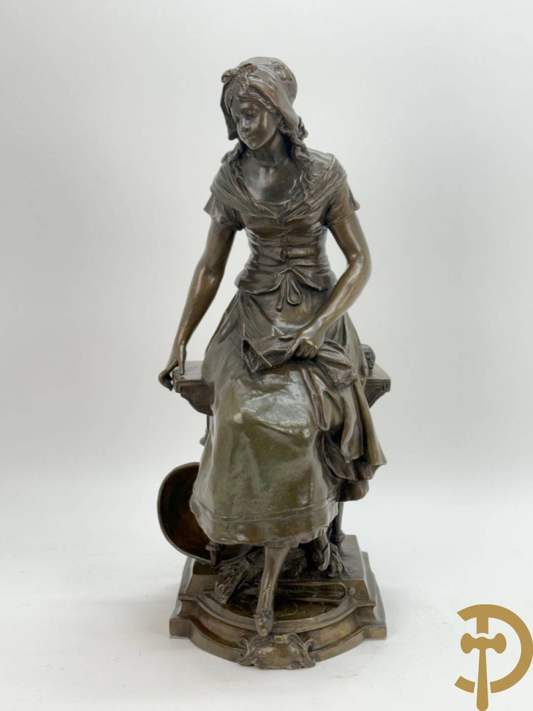 MOREAU Auguste getekend 