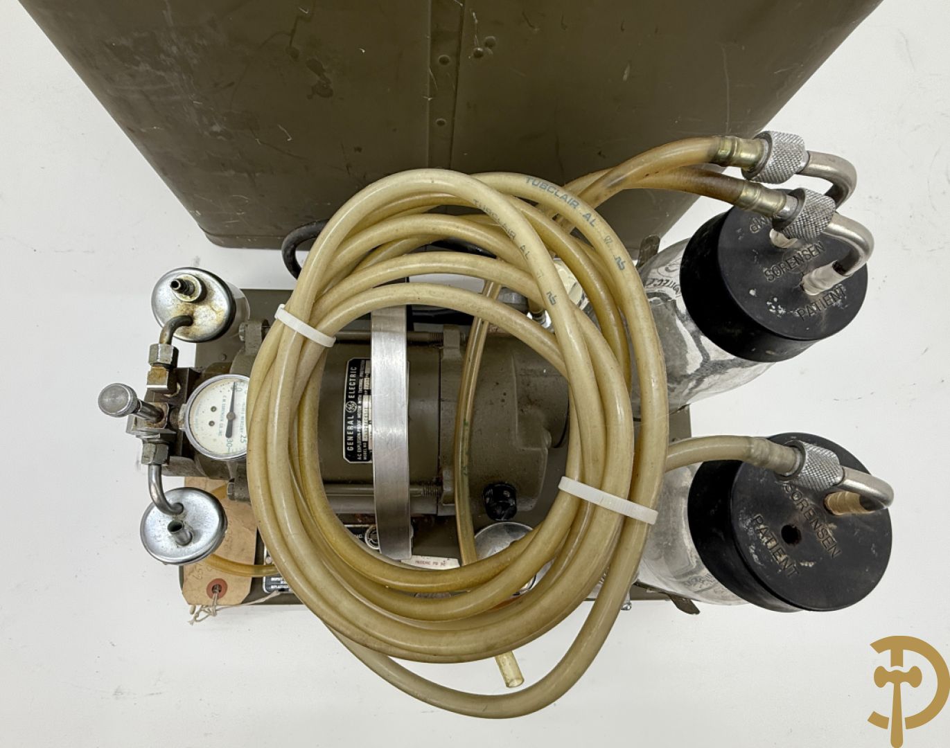 Amerikaans militair toestel, gemerkt C.M. Sorensen,  Co. model 68 - serienummer 25084 - US-DSA2 5903 - in koffer