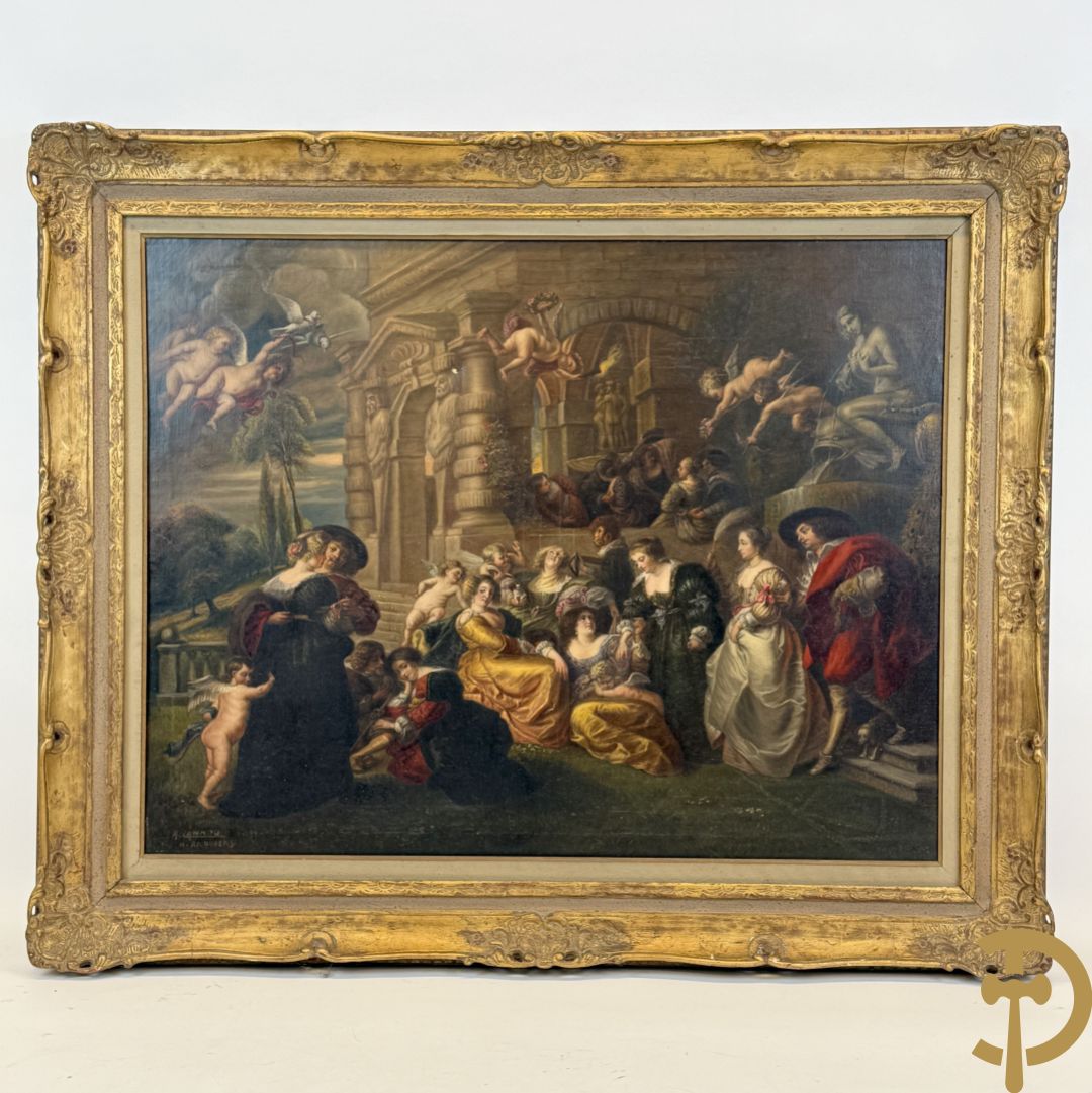 LANNOO A. getekend, naar P.P. Rubens 