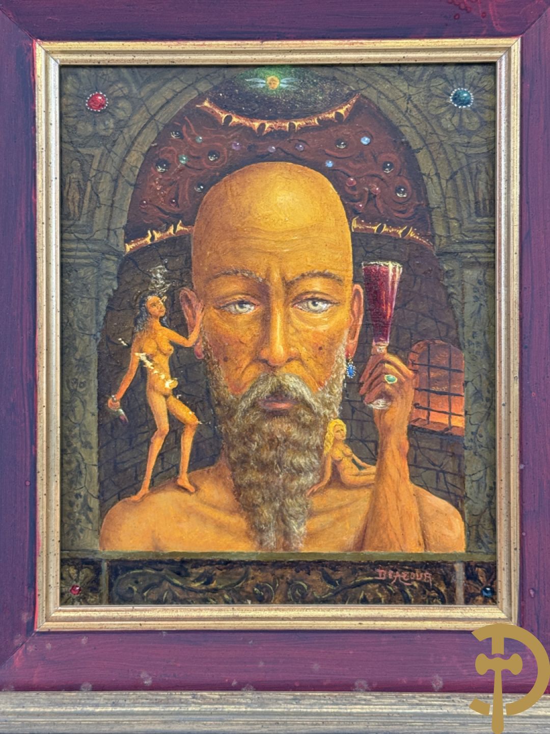 DELTOUR A. (Arthur) getekend 