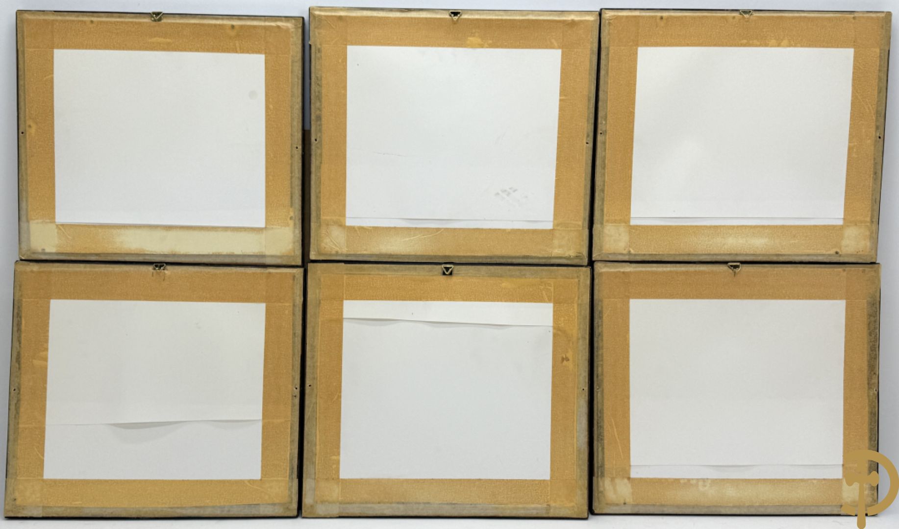 Zes oude gravures met kinderthema