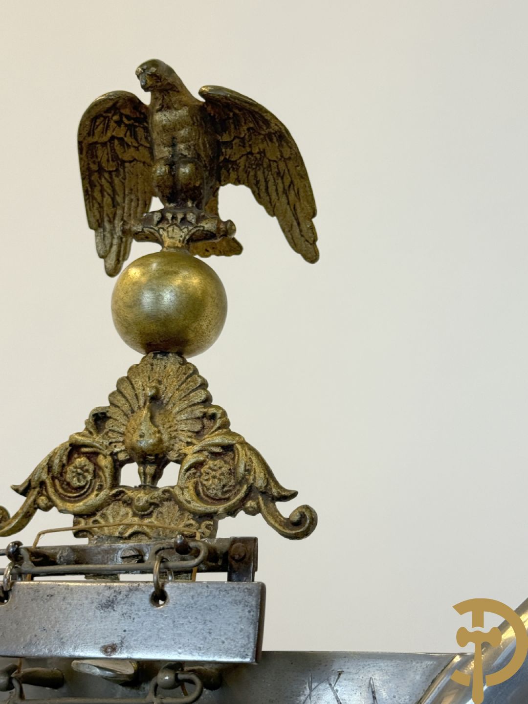 Duitse lyra WW1 bezet met adelaar