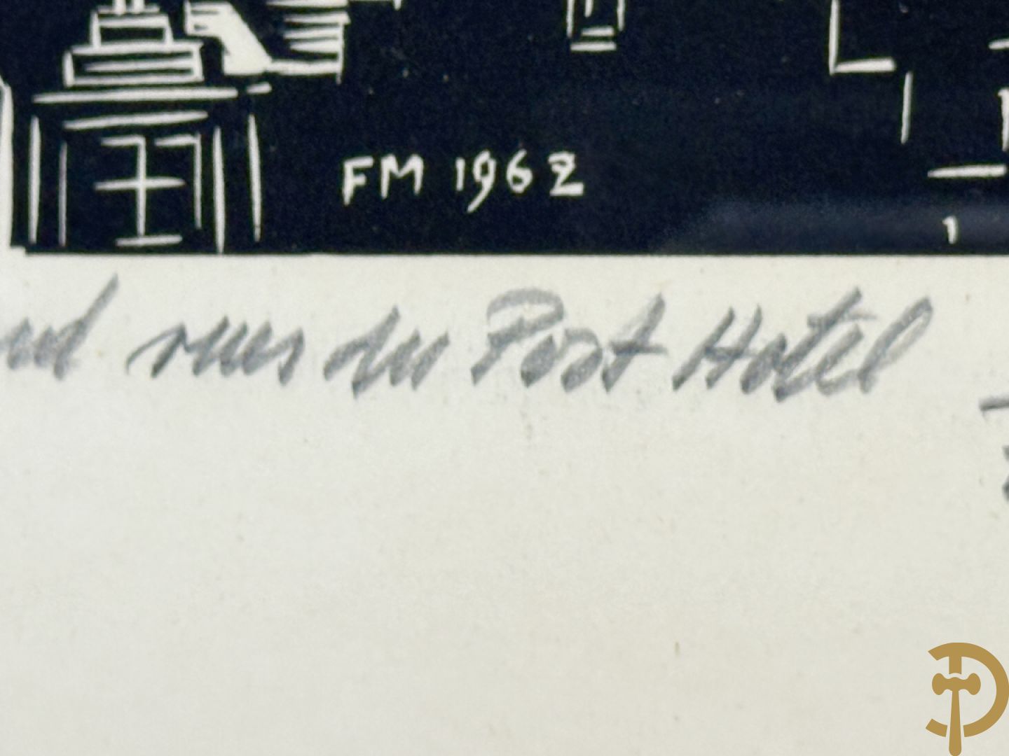 MASEREEL getekend 1962 