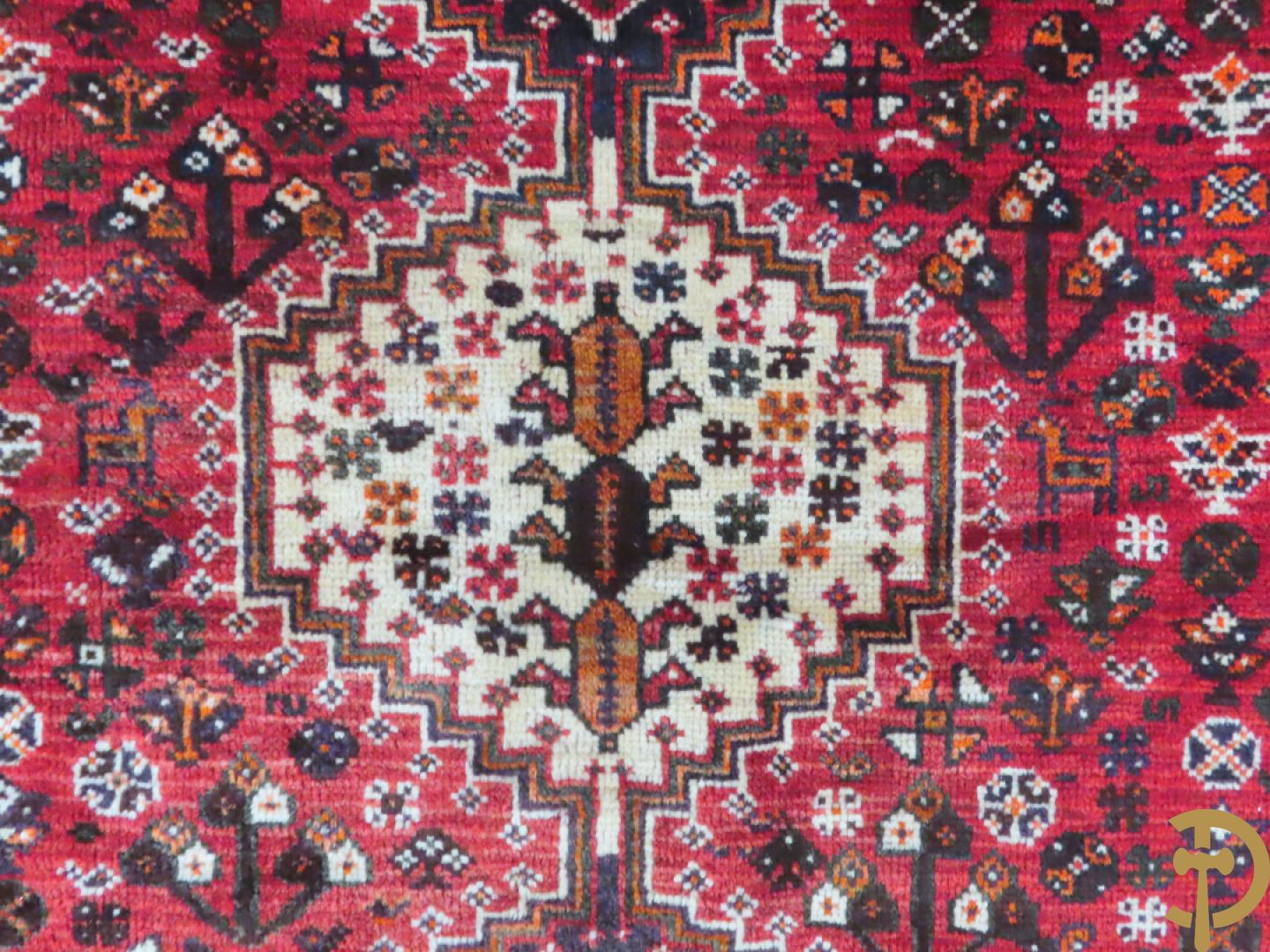 Oosters handgeknoopt tapijt Shiraz