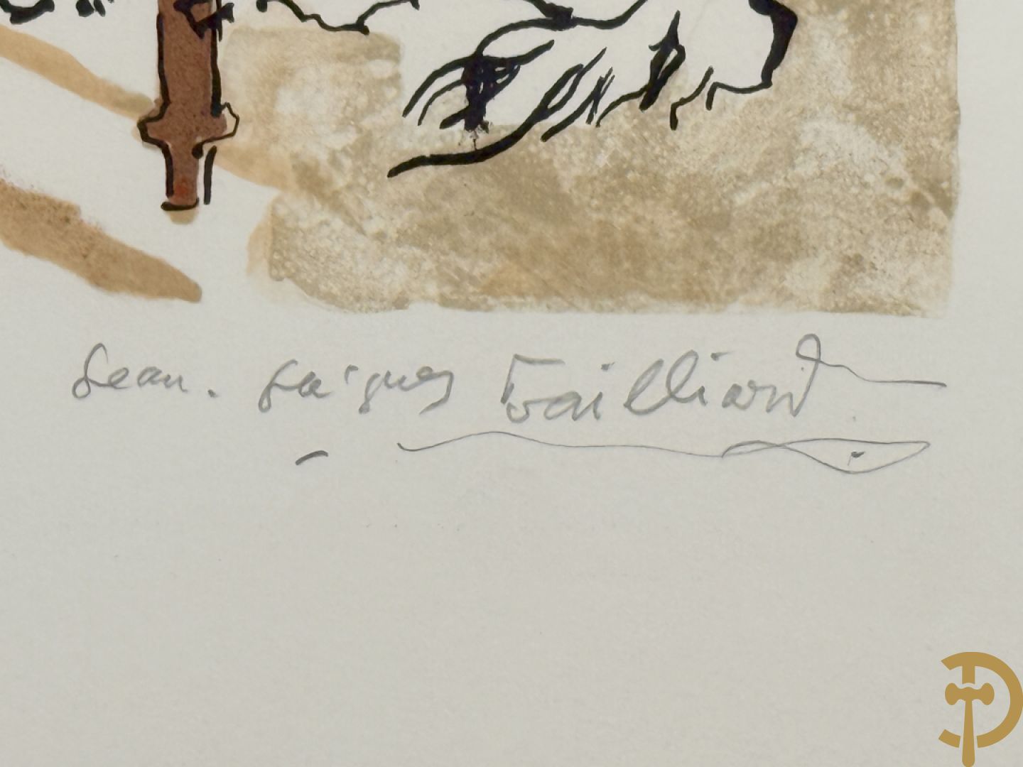 GAILLIARD Jean Jacques getekend 