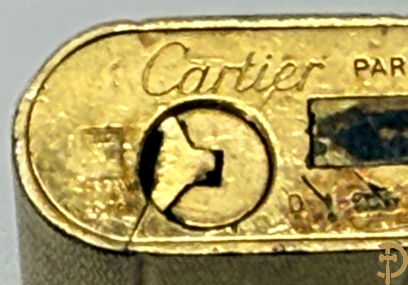 Dupont aansteker Lac de Chine + Cartier aansteker