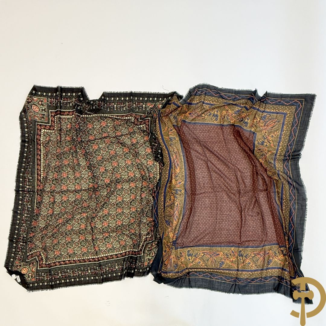 Twee foulards Sonia Rykiel (nooit gedragen komt uit winkel restant)