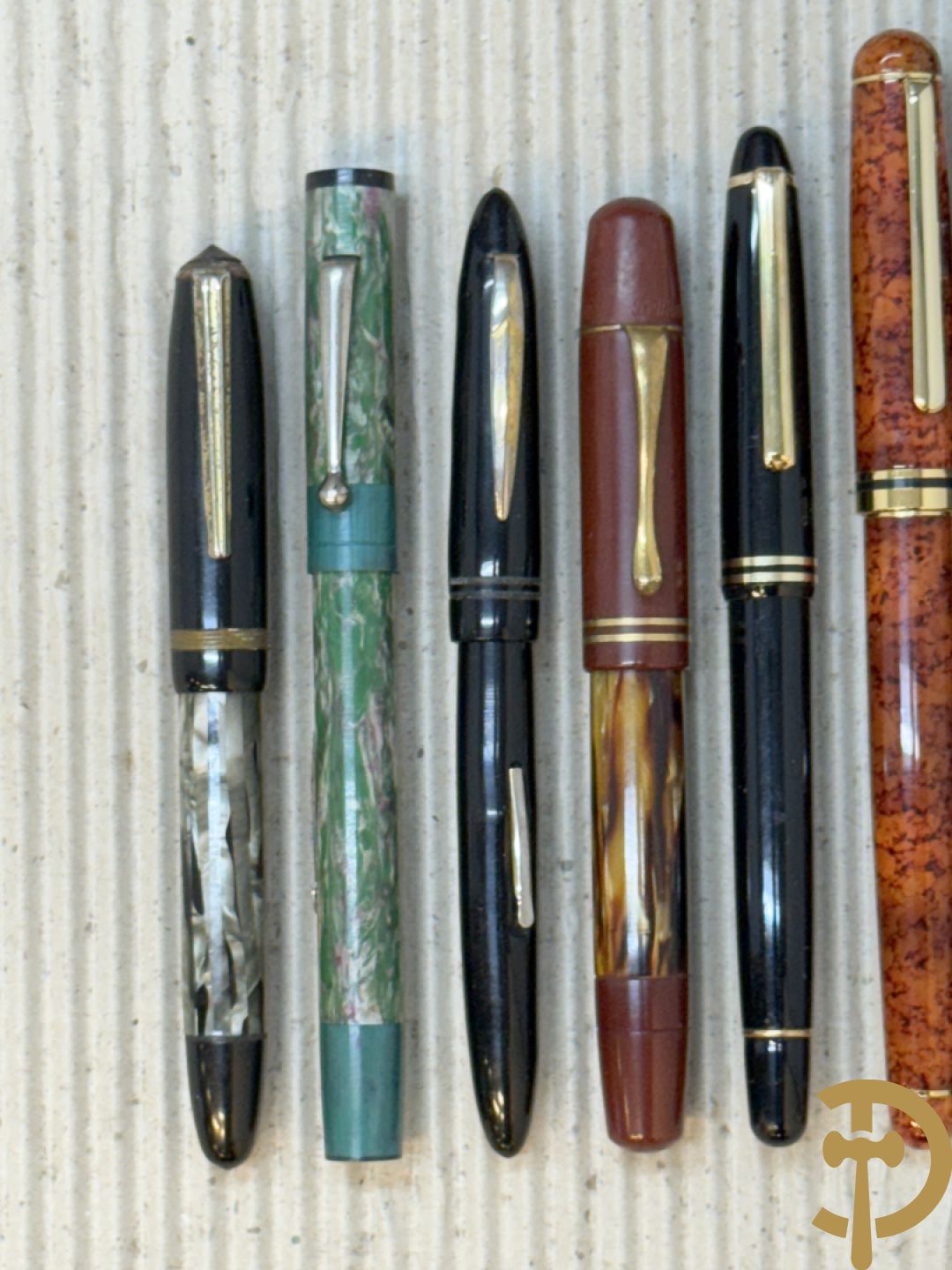 Vijftien oude vulpennen w.o. 5 uit de jaren 