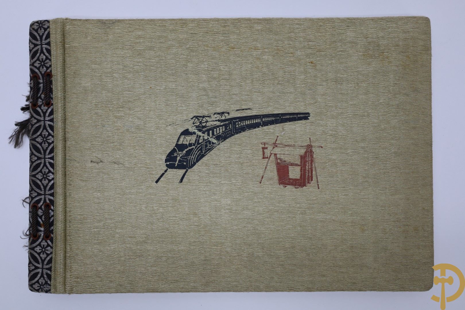 Japans boek, mooi verlucht met houtsnedes 