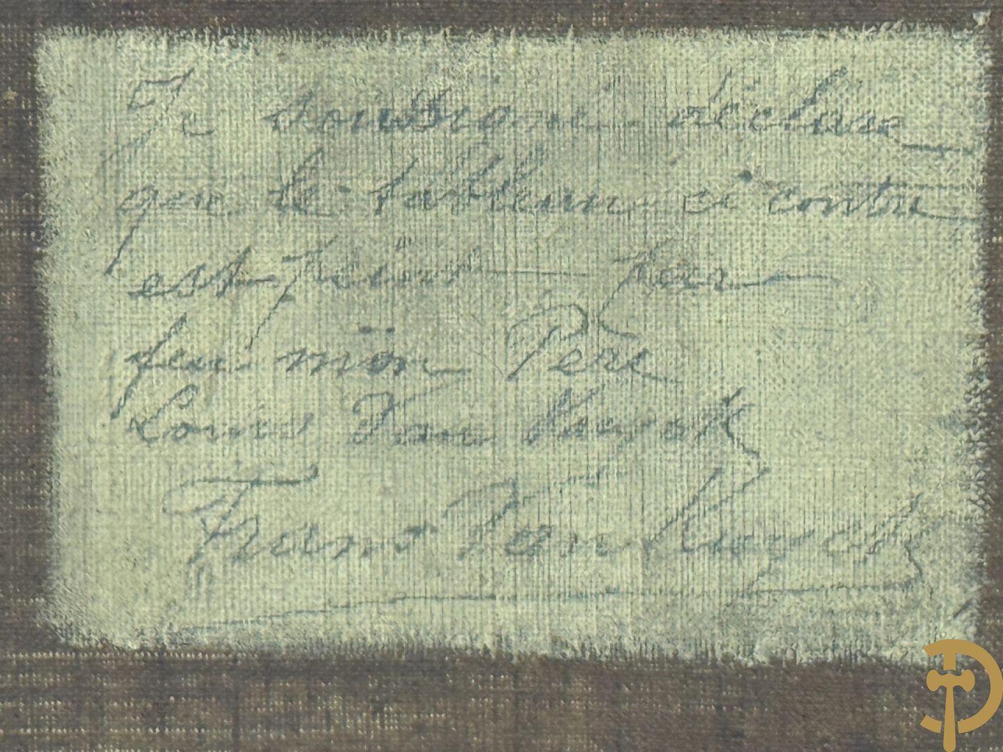 VAN KUYCK Louis getekend 