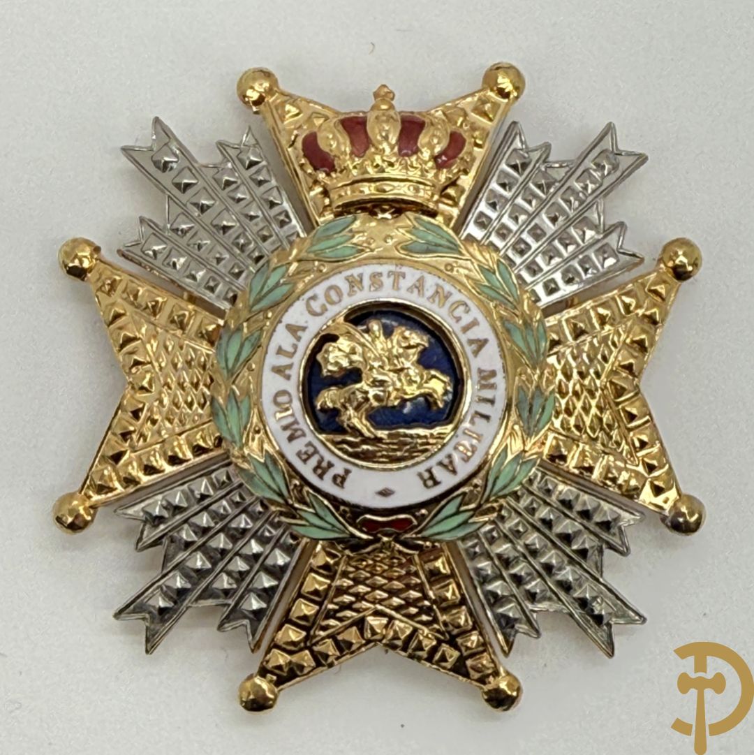 Grootkruis en borstster in de Orde van Sint-Hermengilde Spanje