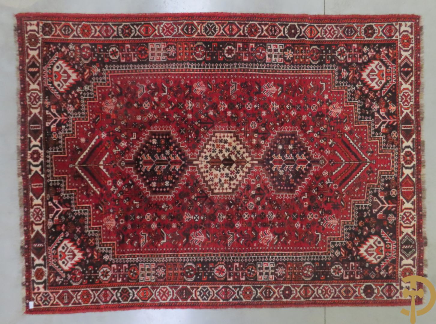 Oosters handgeknoopt tapijt Shiraz