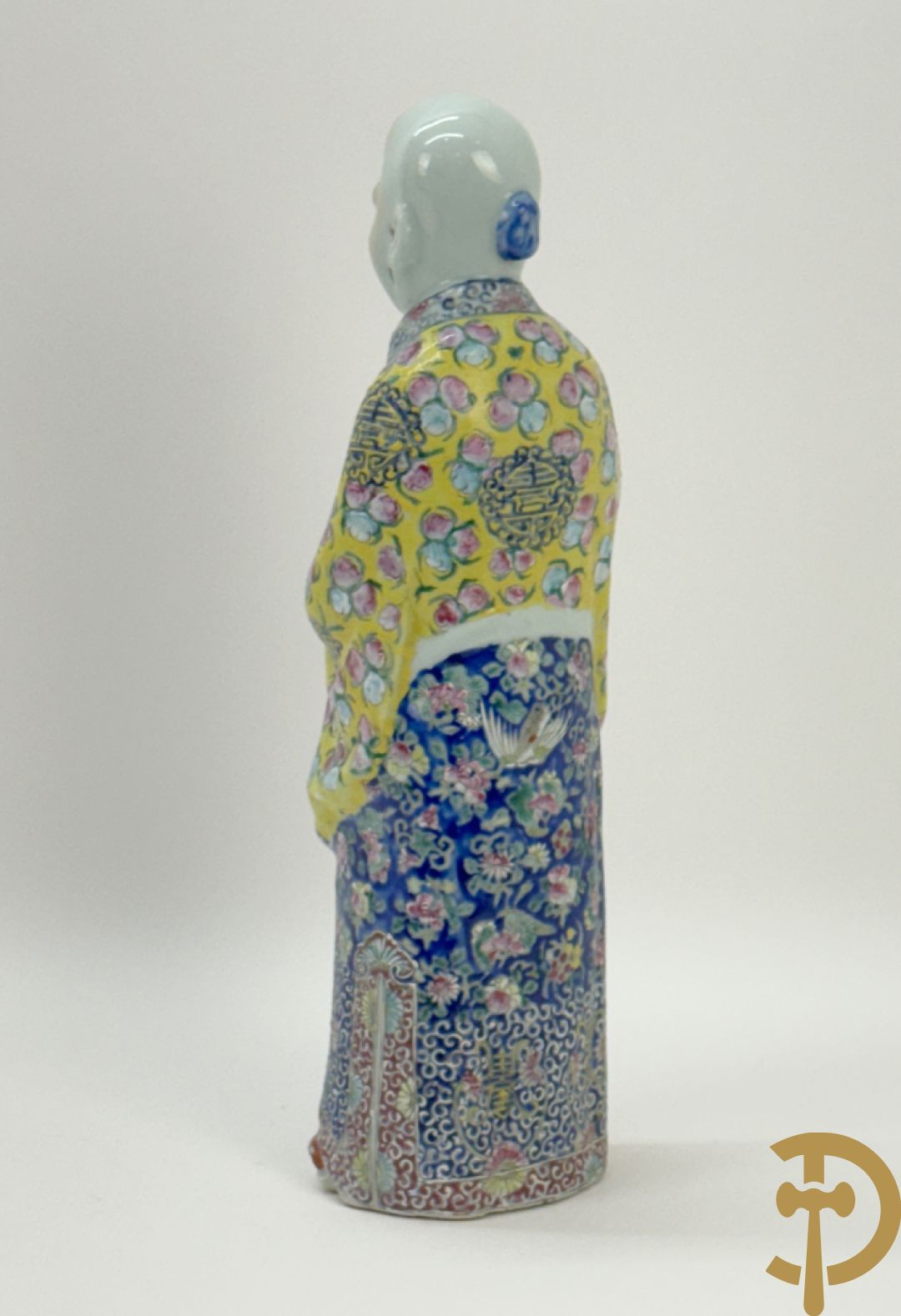 Chinese porseleinen handgekleurde wijsgeer