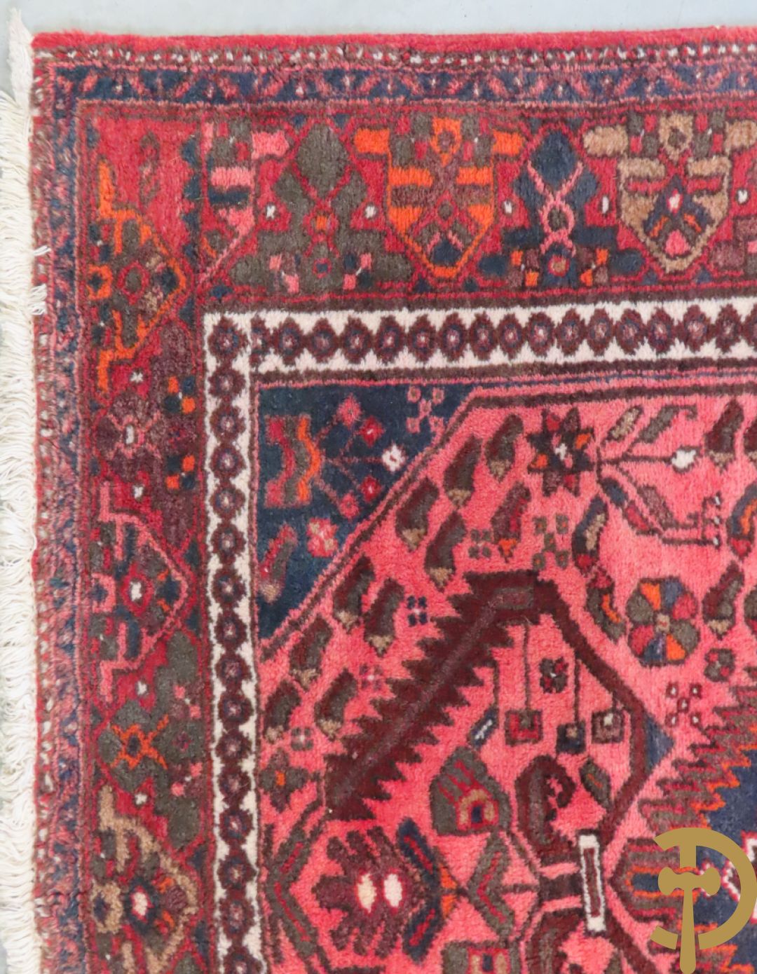 Twee oosterse handgeknoopte tapijten Hamadan