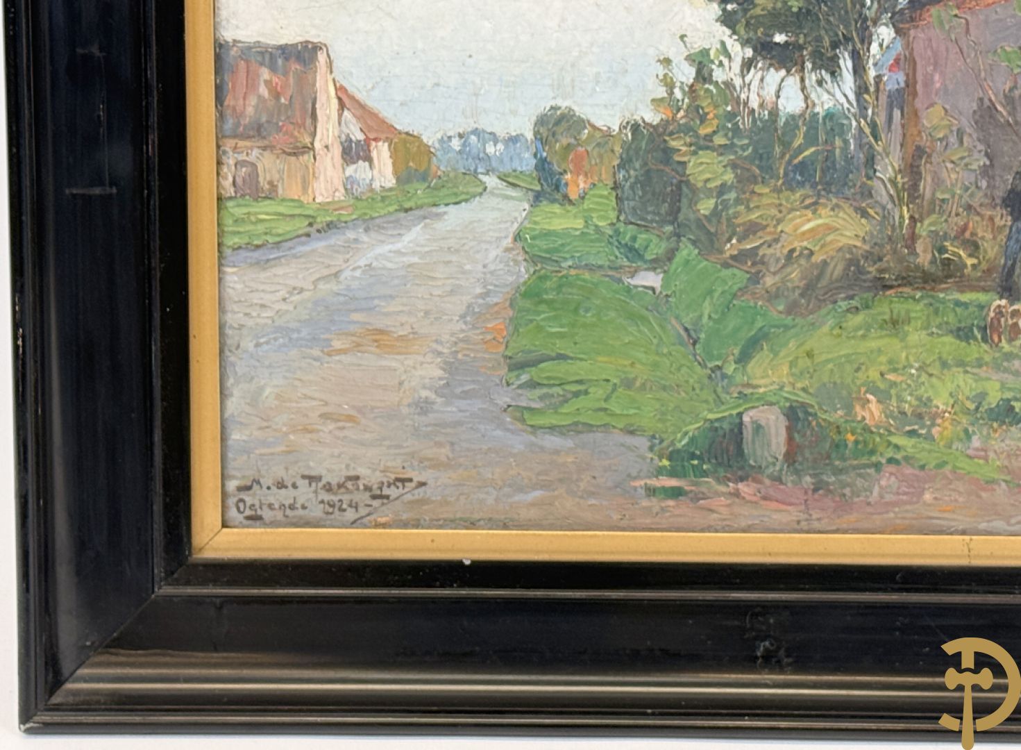 DE ROKONAKT M. getekend Oostende 1924 