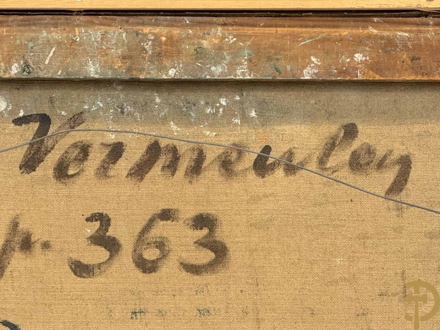 VERMEULEN NOËL getekend verso 1971 