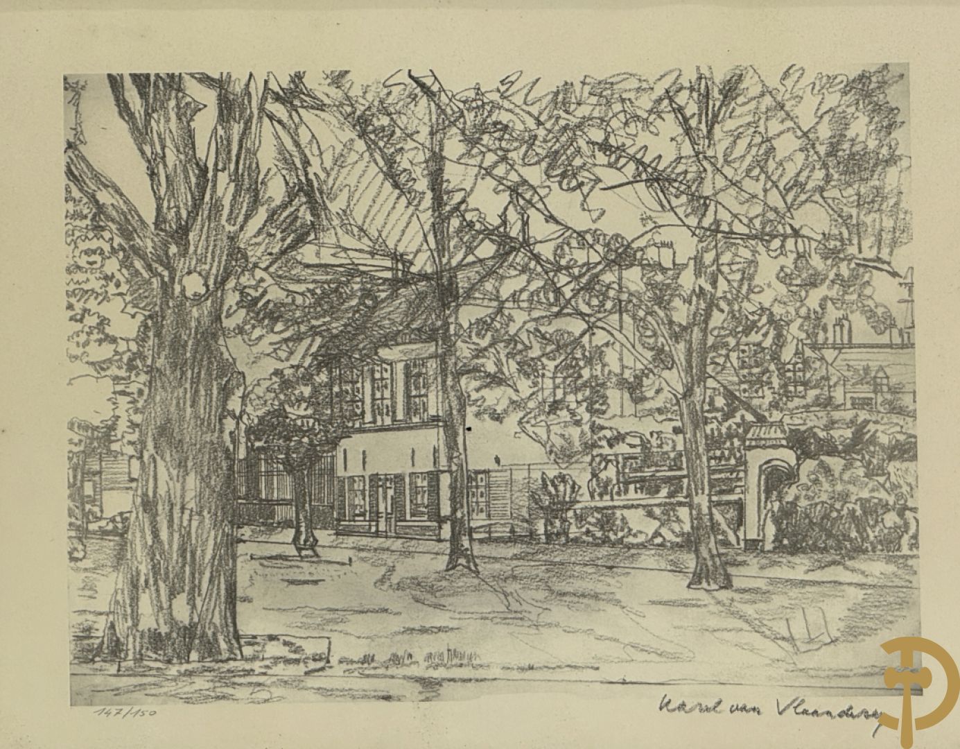 VAN VLAANDEREN Karel getekend 