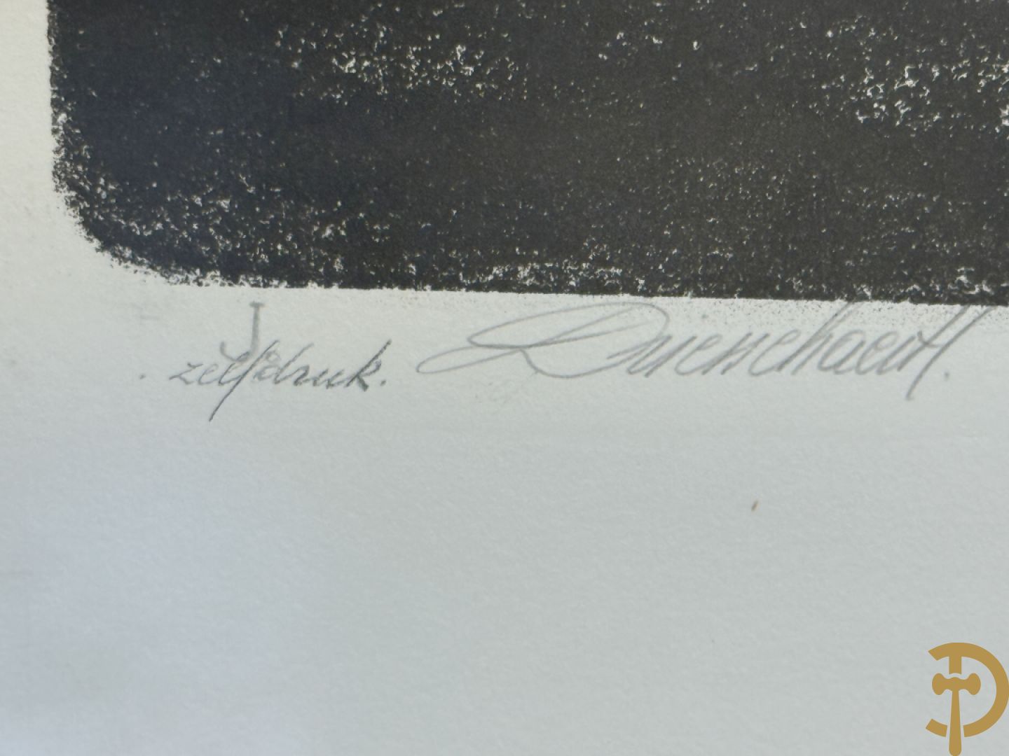 DRIESSCHAERT H. get. Kunstmap met 15 lithografieën met inleidend woord van Gaby Gyselen - 17/40 + DRIESSCHAERT getekend 